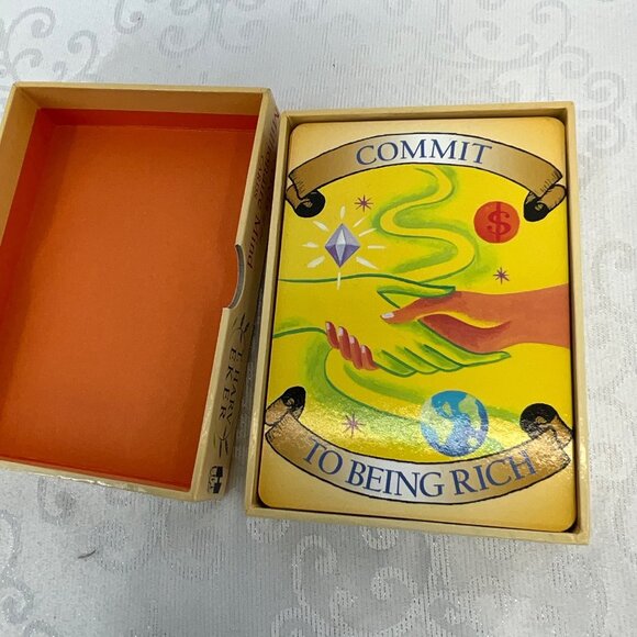 Secrets Of The Millionaire Mind Cards By T. Harv Eker 50-Card Deck - Picture 2 of 5